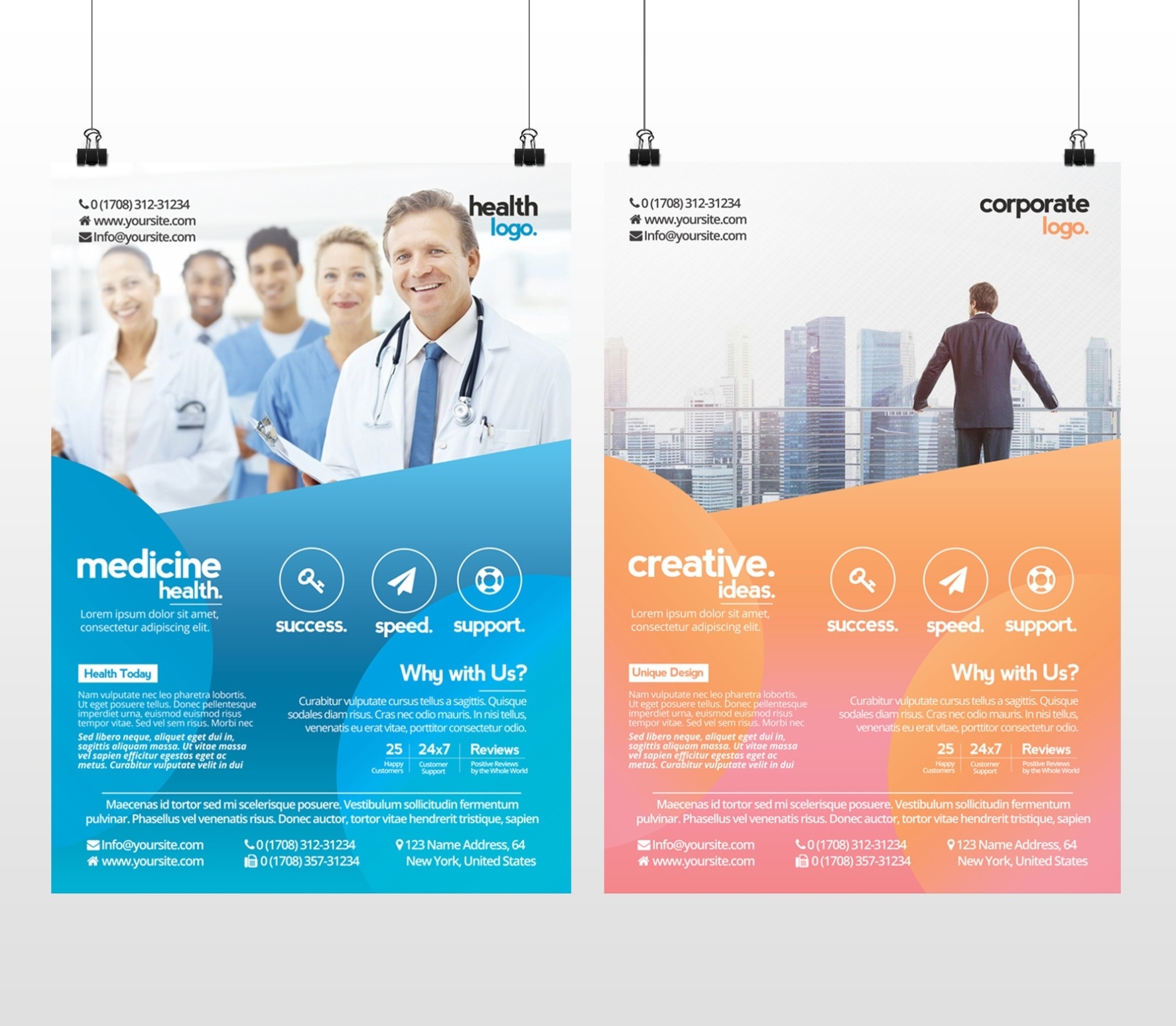 Business And Medicine Health – Free Psd Flyer Template To Download Regarding Health Flyer Templates Free