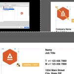 Business Card Size Pixels / How To Create A Stylish Business Card Pertaining To Photoshop Business Card Template With Bleed