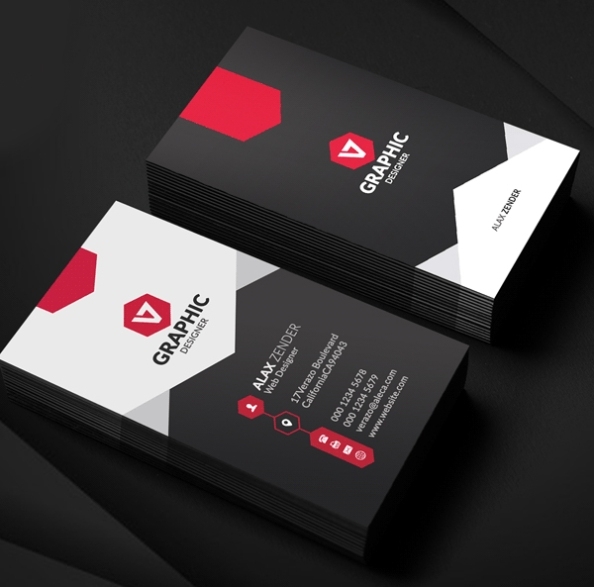 Business Card Template Psd Free Download - Free Template Ppt Premium inside Business Card Powerpoint Templates Free