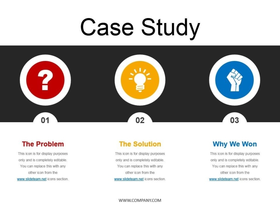 Business Case Study Presentation Template — Case Study Templates | Case For Case Presentation Template