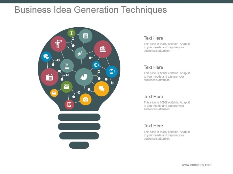 Business Idea Generation Techniques Powerpoint Slide Templates Inside Business Idea Presentation Template