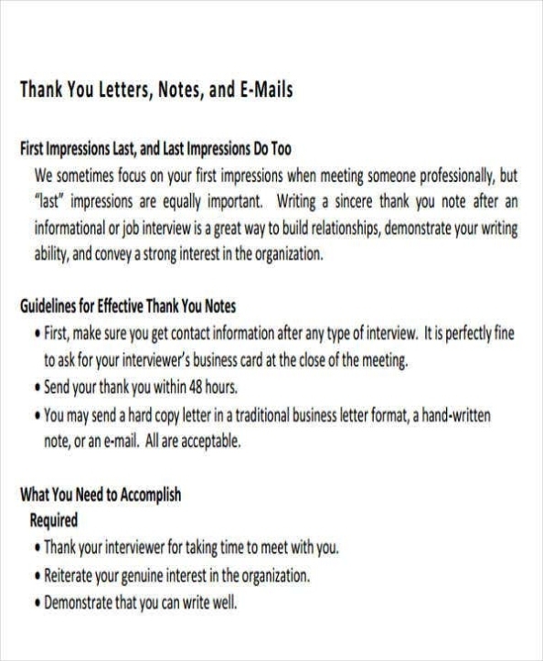 Business Partner Sample Thank You Letter After Business Meeting For Thank You Email Template After Meeting