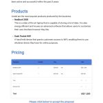 Business Pricing Proposal Template – Google Docs, Word | Template Within Cost Proposal Template