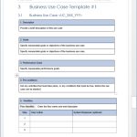 Business Use Case Template – Templates, Forms, Checklists For Ms Office For Free Document Templates For Business