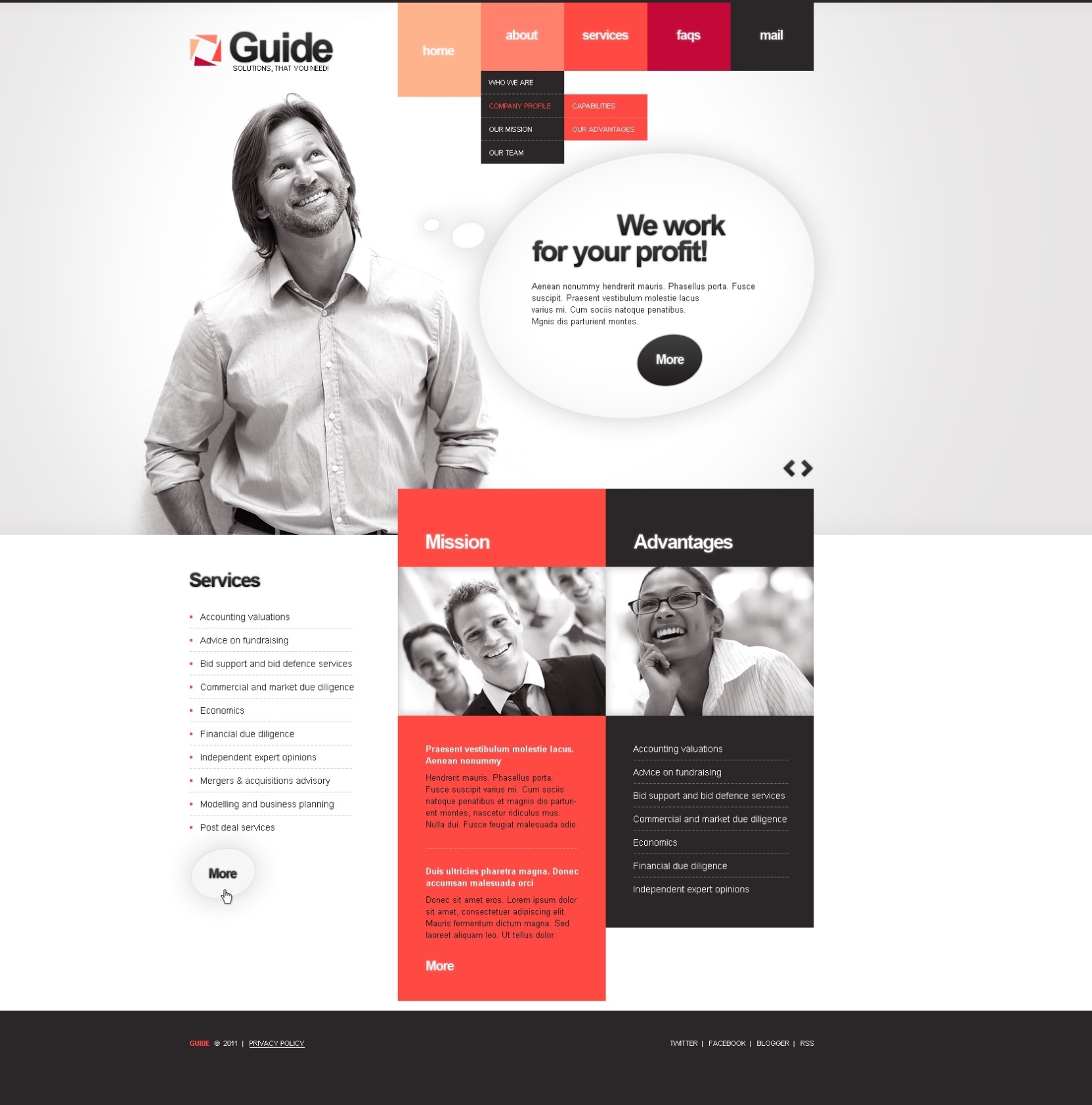 Business Website Template #33925 In Basic Business Website Template