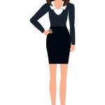 Business Woman Cartoon – Free Template Ppt Premium Download 2020 Regarding Business Attire For Women Template