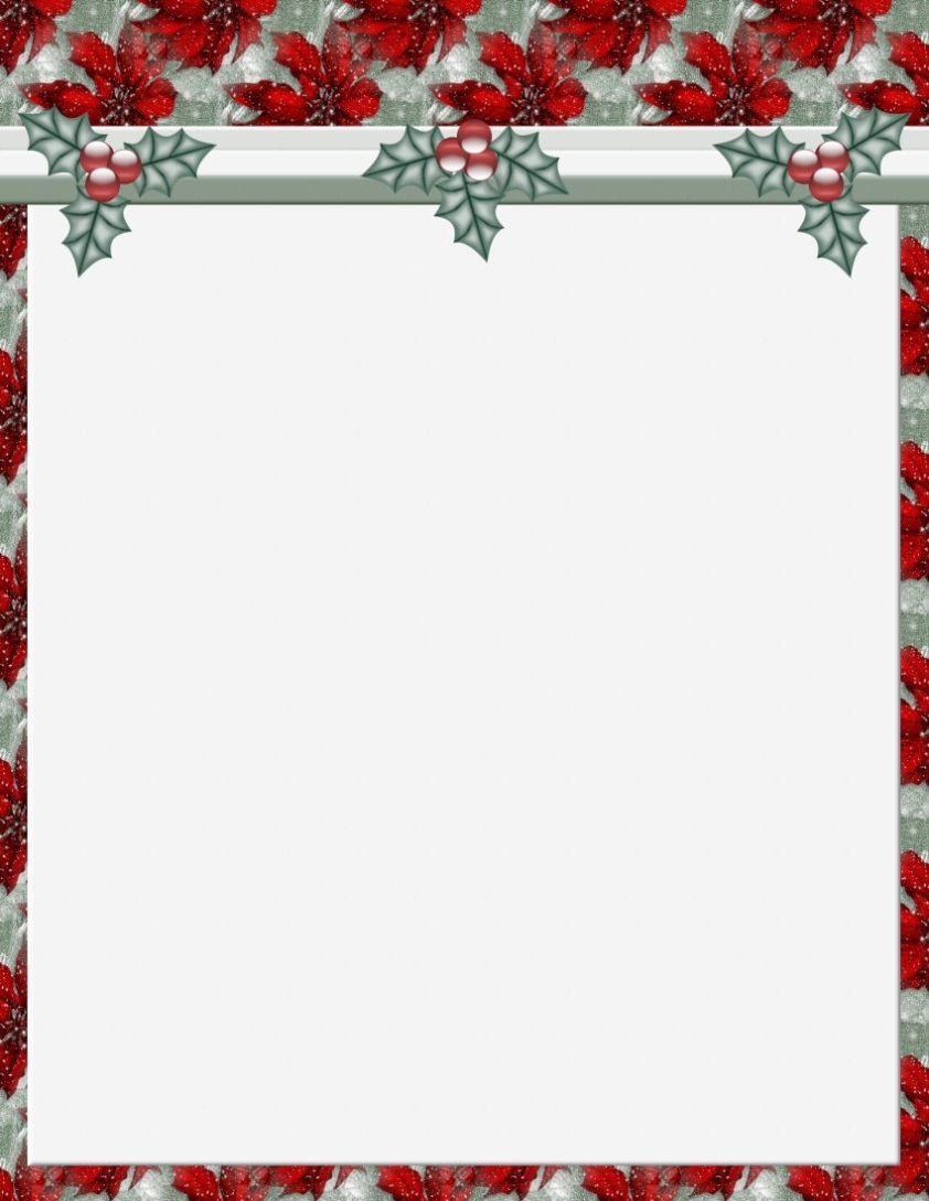 Christmas 2 Free-Stationery Template Downloads with Christmas Letterhead Template