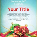Christmas Flyer Word Template Free Of 7 Best Of Christmas Flyer Intended For Free Christmas Flyer Templates Word