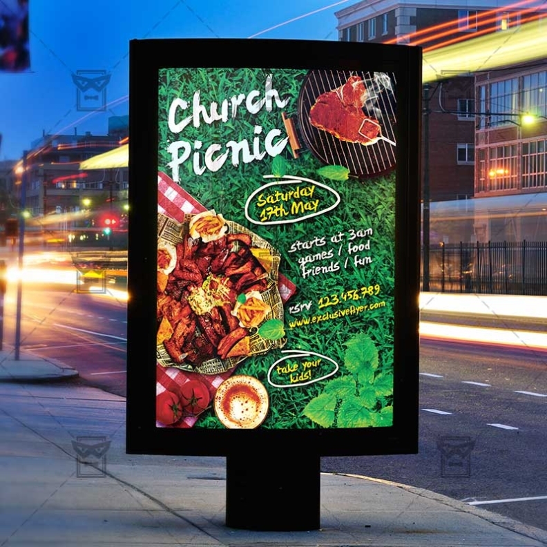 Church Picnic Flyer Templates | Creative Professional Templates Intended For Church Picnic Flyer Templates