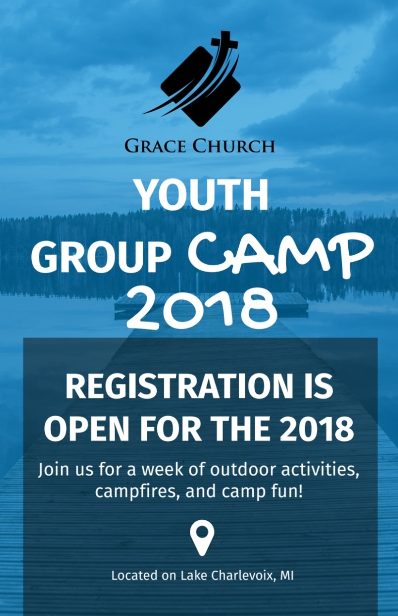 Church Youth Group Camp Flyer Template | Mycreativeshop Pertaining To Youth Group Flyer Template Free