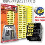Circuit Breaker Box Label Inside Breaker Box Label Template