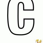 Classic Alphabet Printables | Learning Letters | Free | Numbers Pertaining To Large Letter C Template