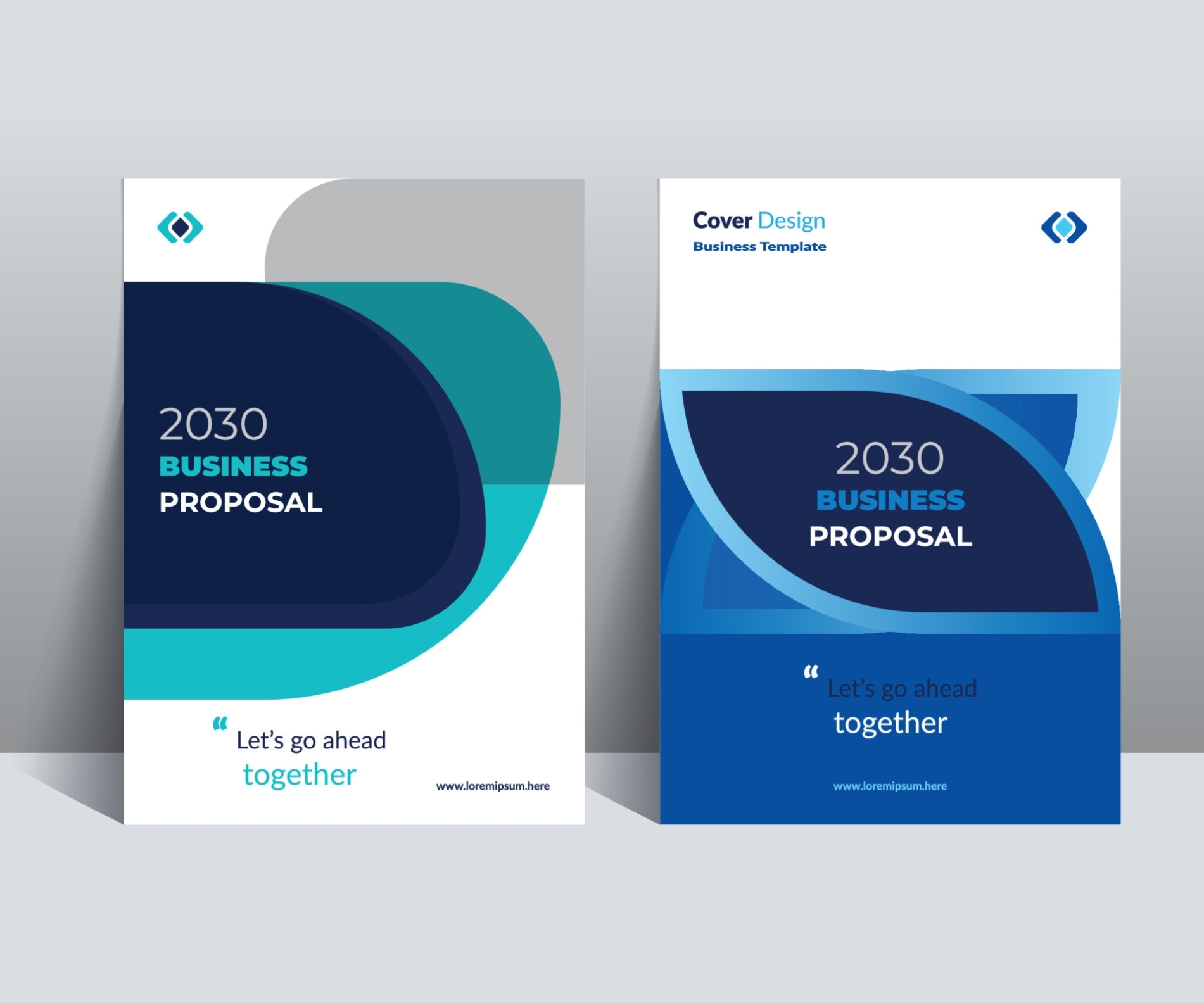Clean And Modern Proposal Cover Design Template Adept To Any Project Inside Proposal Cover Page Template
