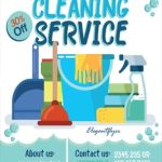 Cleaning Service - Flyer Psd Template | By Elegantflyer regarding Janitorial Flyer Templates