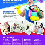 Cleaning Services Flyer Template By Afjamaal | Graphicriver In Cleaning Flyers Templates Free