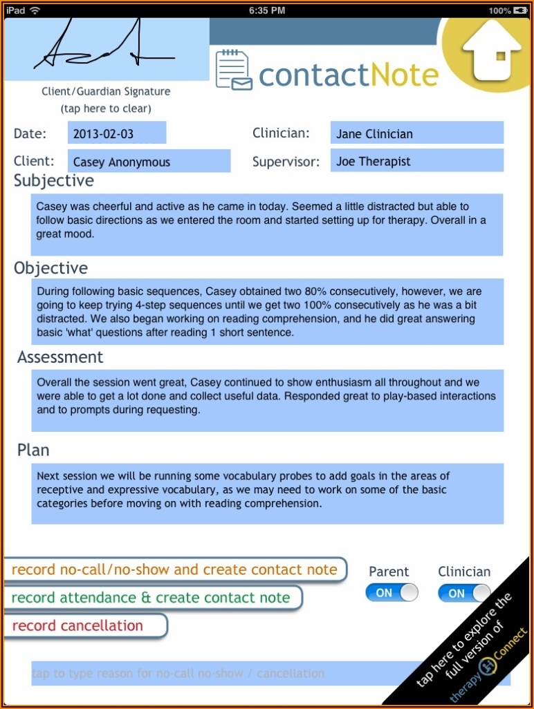 Client Progress Notes Examples – Template 1 : Resume Examples #Qj9Ev8Rymy For Speech Therapy Progress Notes Template