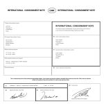 Cmr Consignment Note Example 139454 Cmr Consignment Note Sample With Regard To Waste Consignment Note Template