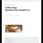 Coffee Shop Business Plan Sample | Legal Templates Inside Volume Purchase Agreement Template