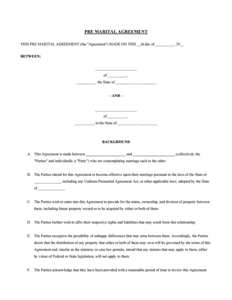 Cohabitation Agreement – 30+ Free Templates & Forms ᐅ Templatelab Regarding Free Cohabitation Agreement Template