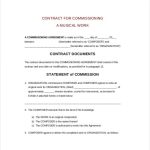 Commission Agreement Sample Free with free commission sales agreement template