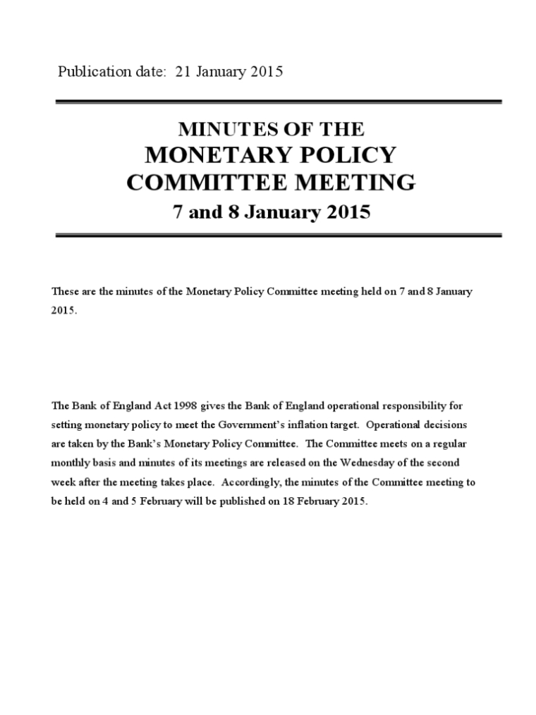 Committee Meeting Minutes Template - 7 Free Templates In Pdf, Word Inside Committee Meeting Minutes Template
