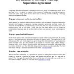 Common Law Separation Agreement Template – Awesome Template Collections Within Common Law Separation Agreement Template