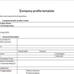 Company Profile Templates - Word Excel Samples inside Company Profile Template For Small Business