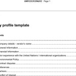 Company Profile Templates – Word Excel Samples With Company Profile Template For Small Business