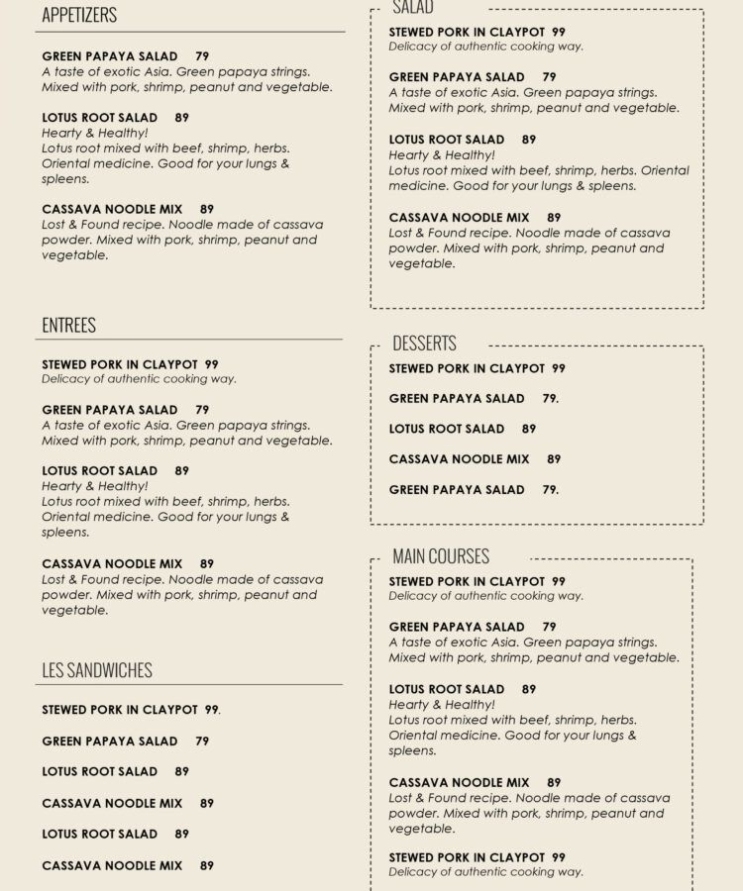 Concession Stand Menu Template With Regard To Concession Stand Menu Template