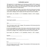 Confidentiality Agreement Templates | 14+ Free Word & Pdf Formats Within Word Employee Confidentiality Agreement Templates