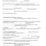 Consulting Agreement – Fillable Pdf – Free Printable Legal Forms For Consulting Service Agreement Template