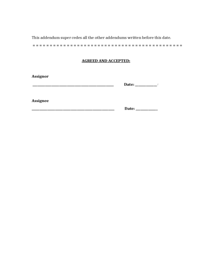 Contract Assignment Form Template Free Download Regarding Credit Assignment Agreement Template