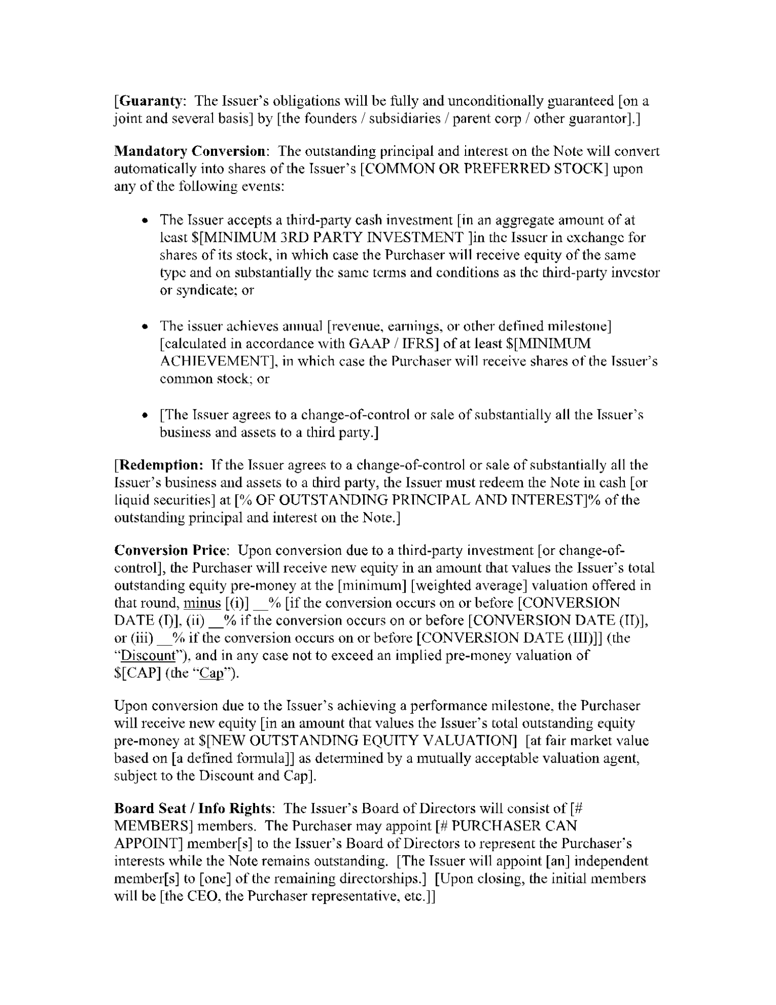 Convertible Note Agreement Template 2 Inside Convertible Loan Agreement Template