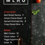 Cool Takeout Menu Template | Mycreativeshop With Regard To Take Out Menu Template
