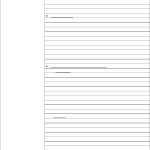 Cornell Notes Template In Word And Pdf Formats With Cornell Notes Template Doc
