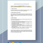 Coronavirus Workplace Policy Template - Word (Doc) | Google Docs with regard to Individual Flexibility Agreement Template