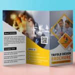Corporate Trifold Brochure Design Free Template Download - Graphicsfamily pertaining to Three Fold Flyer Templates Free