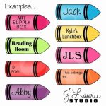 Crayola Crayon Label Template | Stcharleschill Template For Crayon Labels Template