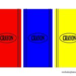 Crayon Cake Push Pop Printable | Diy Party Mom Regarding Crayon Labels Template
