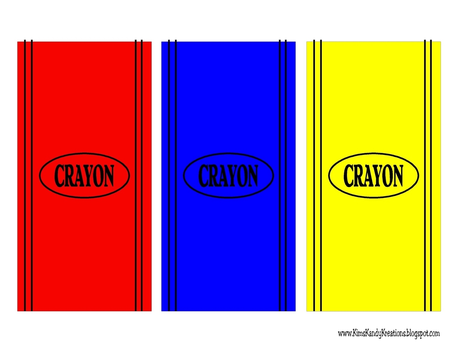 Crayon Cake Push Pop Printable | Diy Party Mom Regarding Crayon Labels Template