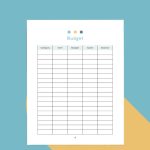 Creative Baby Shower Planner Template – Word, Apple Pages | Template Regarding Baby Shower Agenda Template
