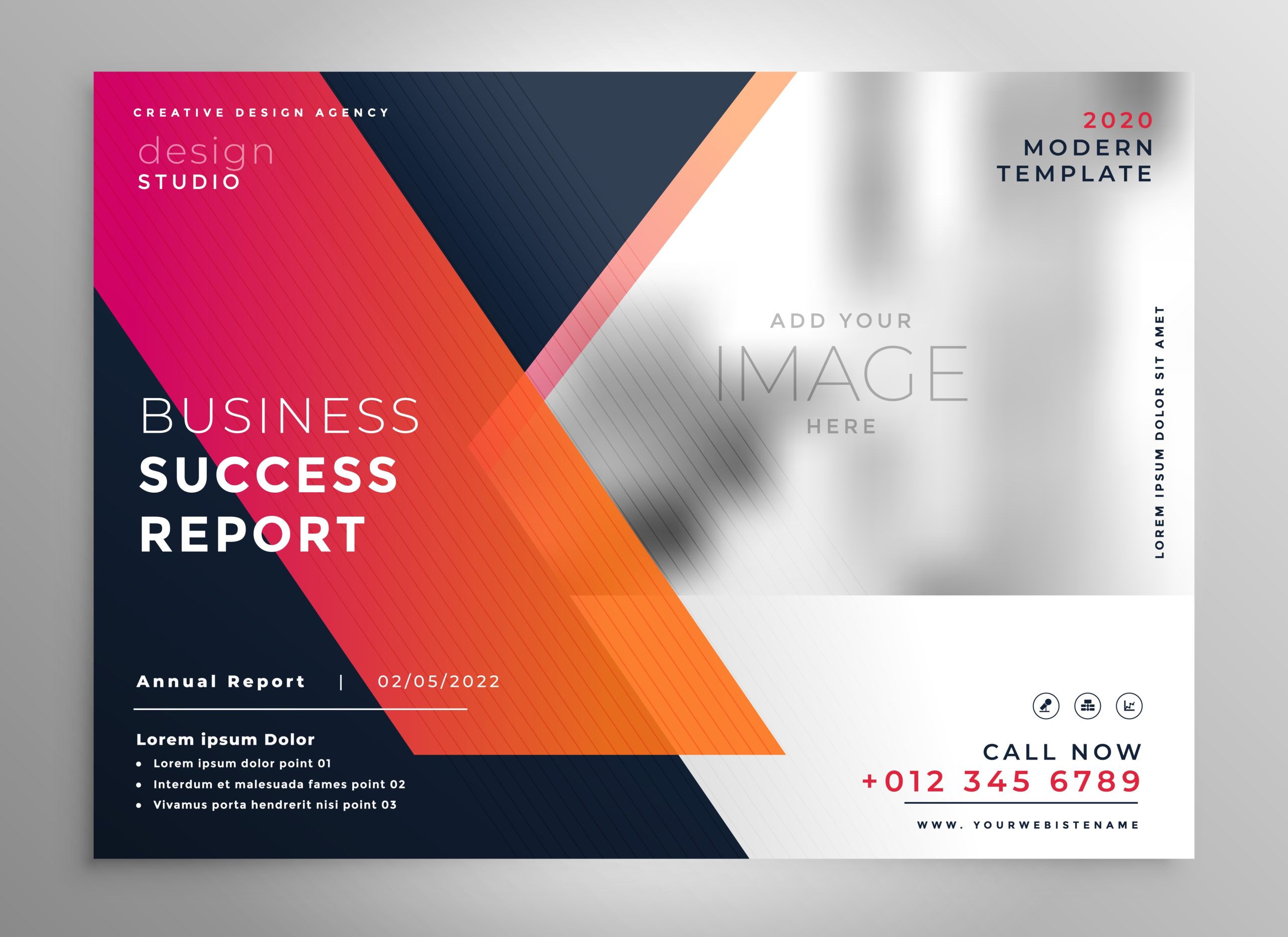 Creative Business Flyer Design Template – Download Free Vector Art Throughout Make Flyer Template
