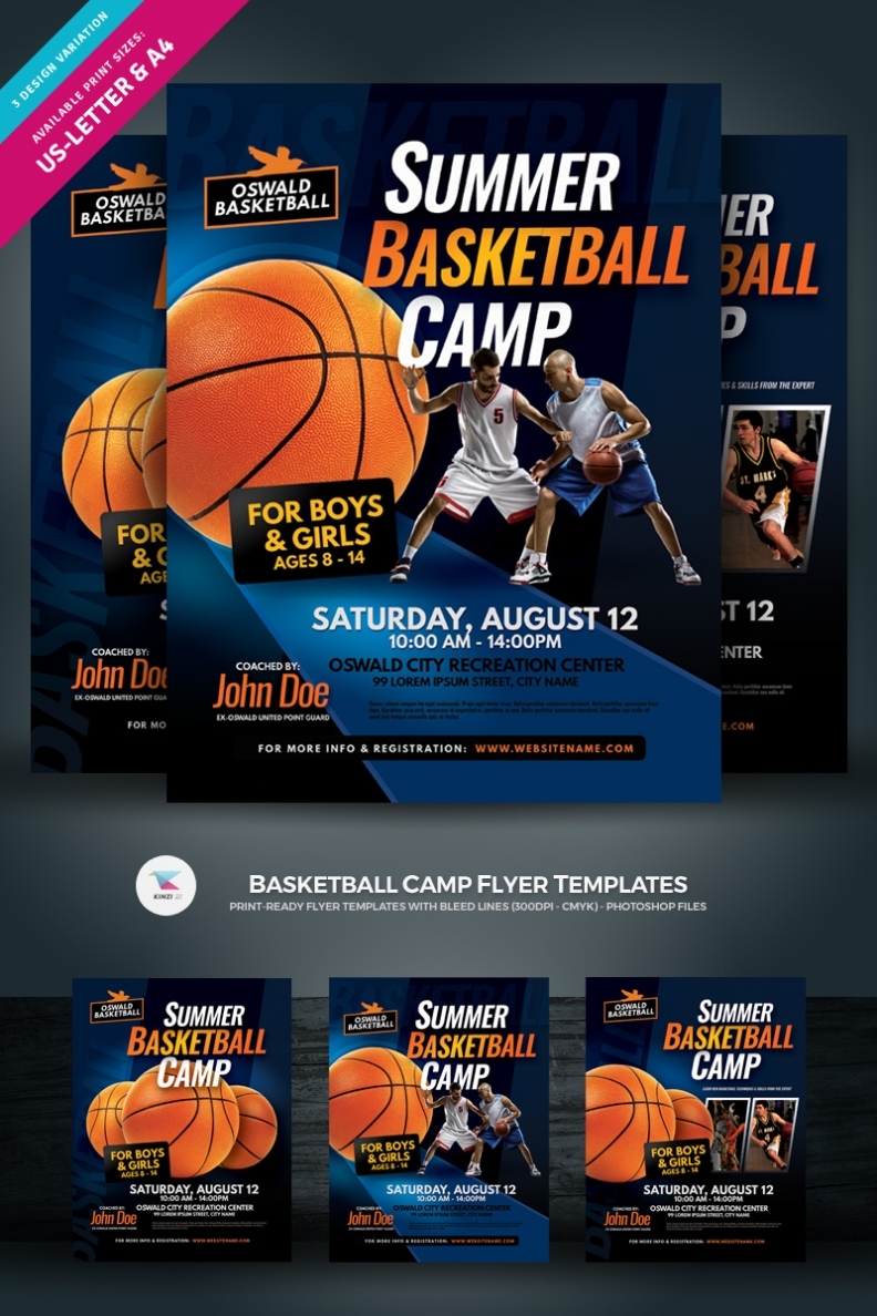 Creative Ready Made Sports Camp Flyer Templates | Entheosweb Pertaining To Sports Camp Flyer Template