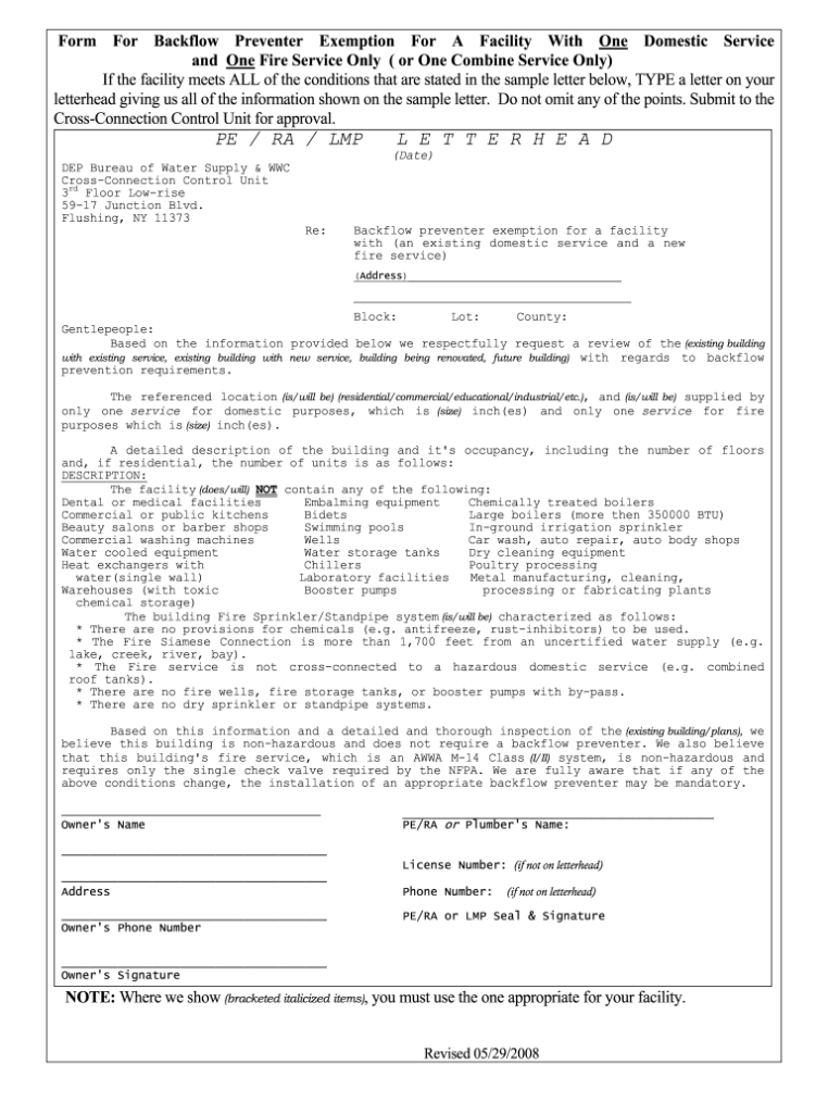 Cross Connection Letter - Fill Out And Sign Printable Pdf Template Pertaining To Request Letter For Internet Connection Template