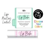 Custom Lip Balm Label Templates | Edit &amp; Print | Corjl with Chapstick Label Template