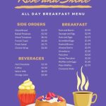 Customize 218+ Breakfast Menus Templates Online – Canva Throughout Breakfast Lunch Dinner Menu Template