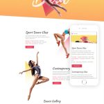 Dance – Dance Studio One Page Creative Joomla Template #76284 Intended For Free Dance Studio Business Plan Template
