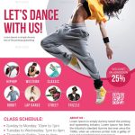 Dance Studio Flyer By Elite Designer | Graphicriver Inside Free Dance Studio Business Plan Template