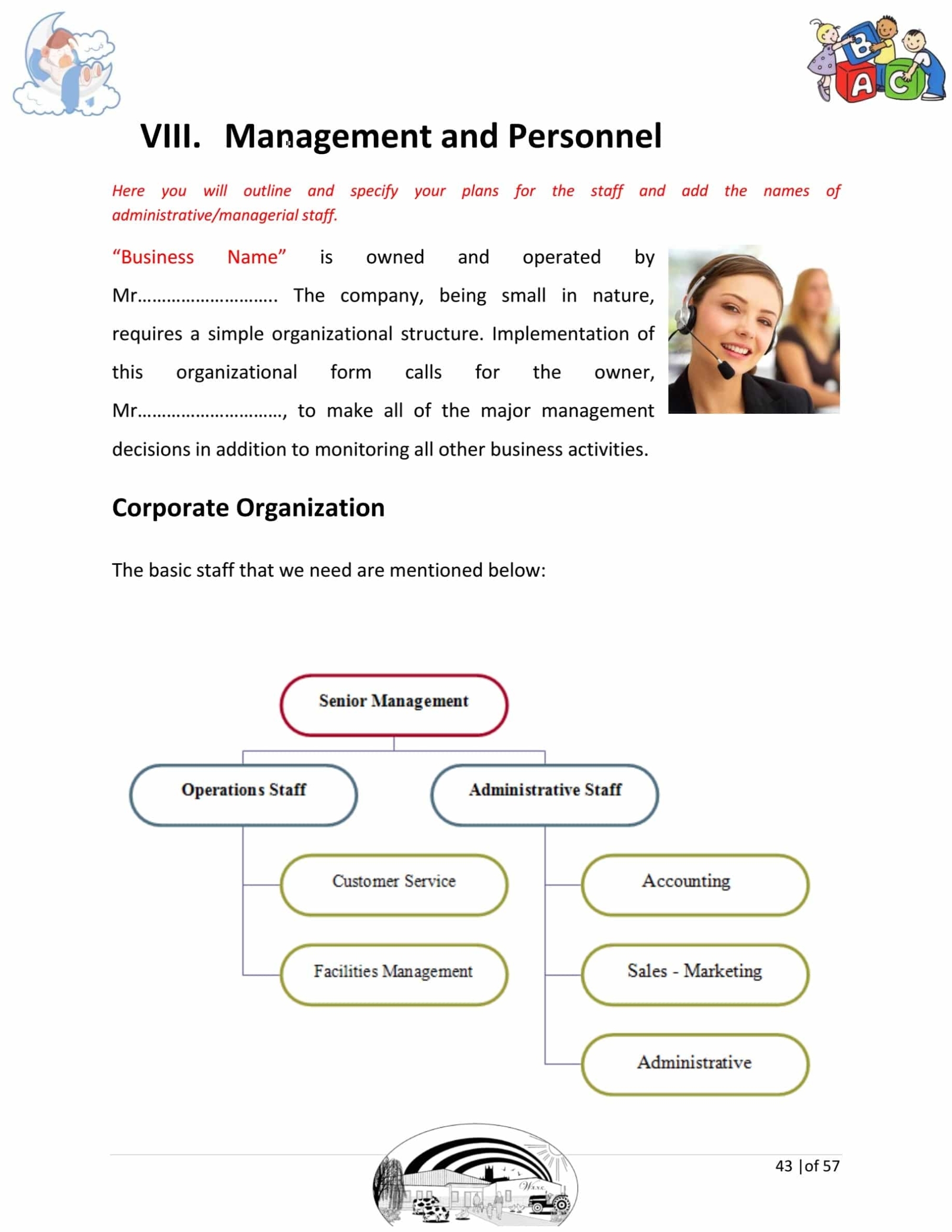 Day Care Business Plan Template Sample Pages – Black Box Business Plans Within Daycare Business Plan Template Free Download