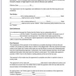 Debt Settlement Agreement Letter Collection Agency – Template : Resume With Debt Settlement Agreement Letter Template